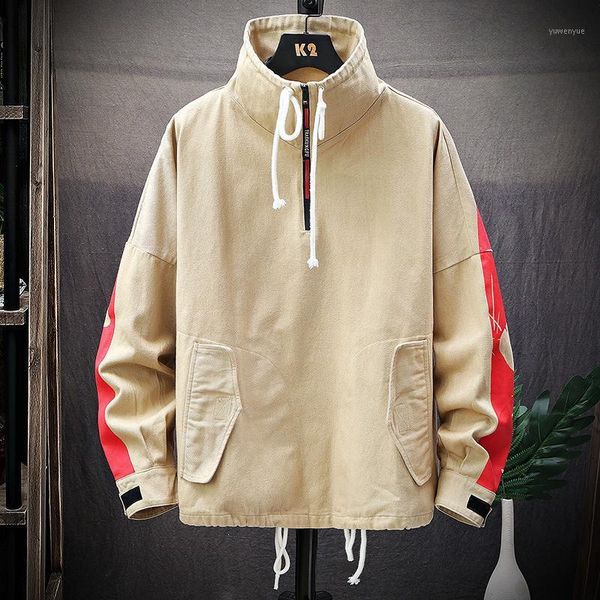 men's hoodies & sweatshirts mens jacket autumn youth hansome color matching high-necked loose pullover couples casual simplicity fashio, Black
men's hoodies & sweatshirts mens jacket autumn youth hansome color matching high-necked loose pullover couples casual simplicity fashio, Black