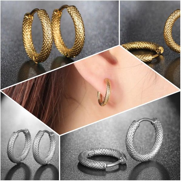 hoop & huggie titanium steel hypoallergenic earrings pink gold snakeskin stripes circle fashion for women man 2021, Golden;silver
hoop & huggie titanium steel hypoallergenic earrings pink gold snakeskin stripes circle fashion for women man 2021, Golden;silver
