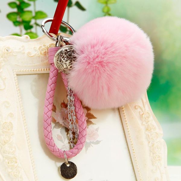 keychains fur pom fluffy keychain charm leather bag charms bell keyring key chain women pompom accessories portachiavi, Silver
keychains fur pom fluffy keychain charm leather bag charms bell keyring key chain women pompom accessories portachiavi, Silver