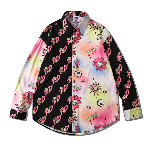 trend new printing couple long-sleeved women shirt 2021 mens lapel mens and womens shirt men streetwear shirts long sleeve, White
trend new printing couple long-sleeved women shirt 2021 mens lapel mens and womens shirt men streetwear shirts long sleeve, White
