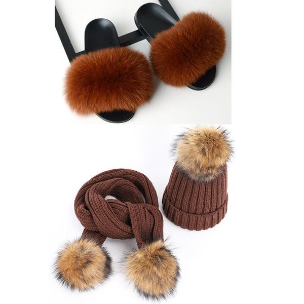 slippers winter ladies fur suit fluffy plush slides women outdoor warm hat scarf gift set home party furry, Black
slippers winter ladies fur suit fluffy plush slides women outdoor warm hat scarf gift set home party furry, Black