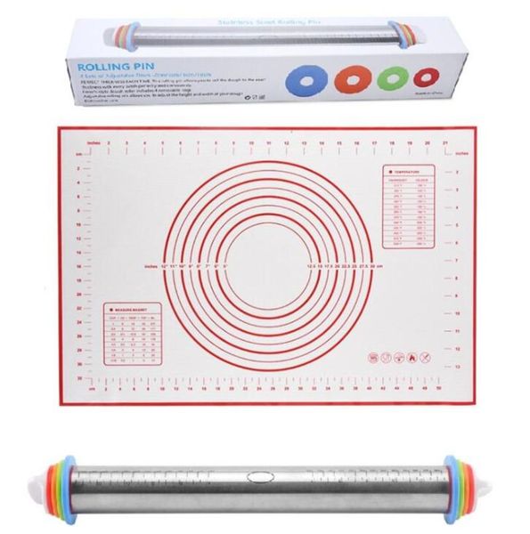 rolling pins & pastry boards 17 inch stainless steel adjustable 4 removable thickness rings mat for dough pizza pie cookies baking
rolling pins & pastry boards 17 inch stainless steel adjustable 4 removable thickness rings mat for dough pizza pie cookies baking
