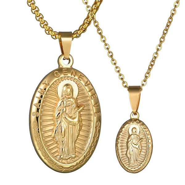 pendant necklaces stainless steel necklace for women men virgin mary womens gold silver color filled jewelry fashion gift 2 size
pendant necklaces stainless steel necklace for women men virgin mary womens gold silver color filled jewelry fashion gift 2 size