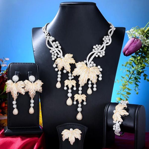 earrings & necklace blachette dubai gorgeous cubic zircon pendant bracelet ring jewelry set ladies wedding banquet 4pcs, Silver
earrings & necklace blachette dubai gorgeous cubic zircon pendant bracelet ring jewelry set ladies wedding banquet 4pcs, Silver
