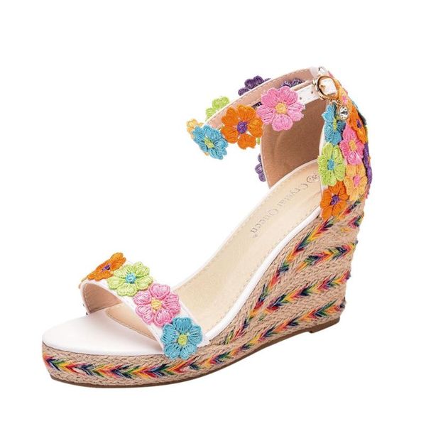 shoes woman sandals wedges women's summer color lace ethnic clan casual wedding zapatos de mujer#lr5, Black
shoes woman sandals wedges women's summer color lace ethnic clan casual wedding zapatos de mujer#lr5, Black