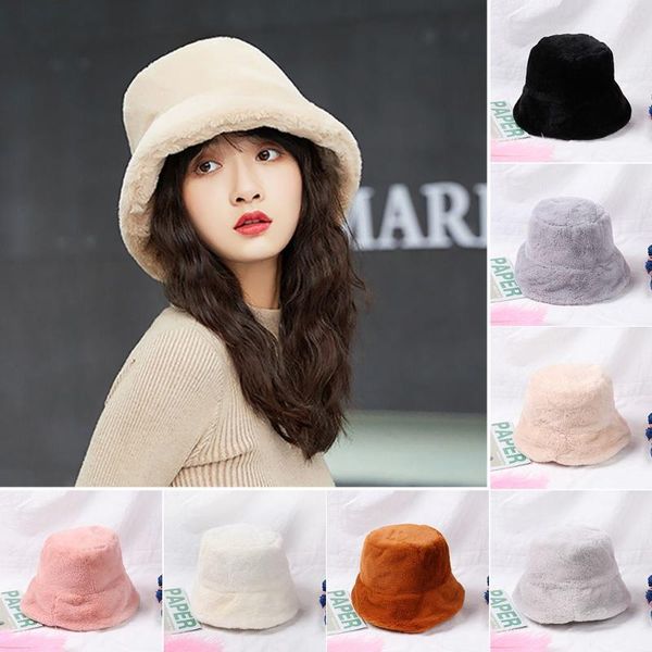 wide brim hats fashion winter bucket hat faux fur soft thickened cap warm solid fishing outdoor vacation women apparel accessories, Blue;gray
wide brim hats fashion winter bucket hat faux fur soft thickened cap warm solid fishing outdoor vacation women apparel accessories, Blue;gray