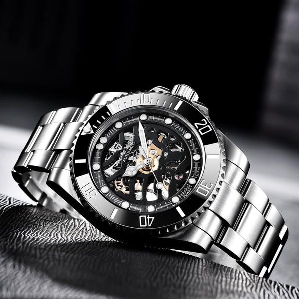 wristwatches pagani design business men's watches automatic mechanical watch stainless steel waterproof luminous reloj hombre, Slivery;brown
wristwatches pagani design business men's watches automatic mechanical watch stainless steel waterproof luminous reloj hombre, Slivery;brown