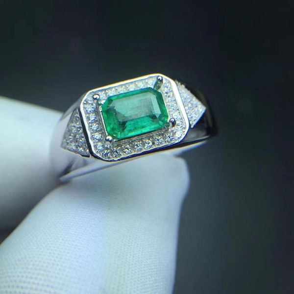 cluster rings natural and real emerald ring man 925 sterling silver 5*7mm gemstone fine jewelry, Golden;silver
cluster rings natural and real emerald ring man 925 sterling silver 5*7mm gemstone fine jewelry, Golden;silver