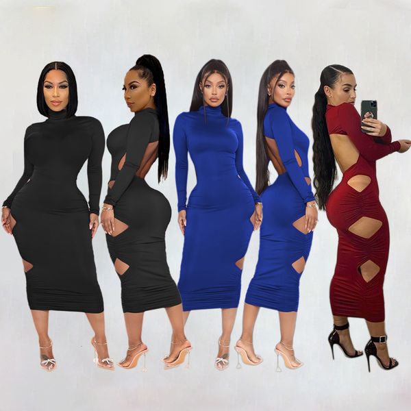 autumn winter designer women long sleeve turtleneck hollow out bodycon dresses ladies slim tight long party club casual dresses, Black;gray
autumn winter designer women long sleeve turtleneck hollow out bodycon dresses ladies slim tight long party club casual dresses, Black;gray