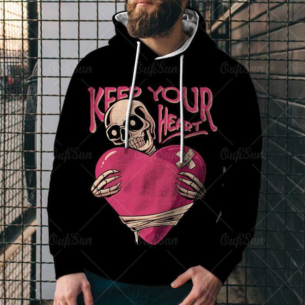 men's loose hooded sweater 3d printed pattern hooded sweater 3d digital printed hooded sweater fcom, Black 
men's loose hooded sweater 3d printed pattern hooded sweater 3d digital printed hooded sweater fcom, Black