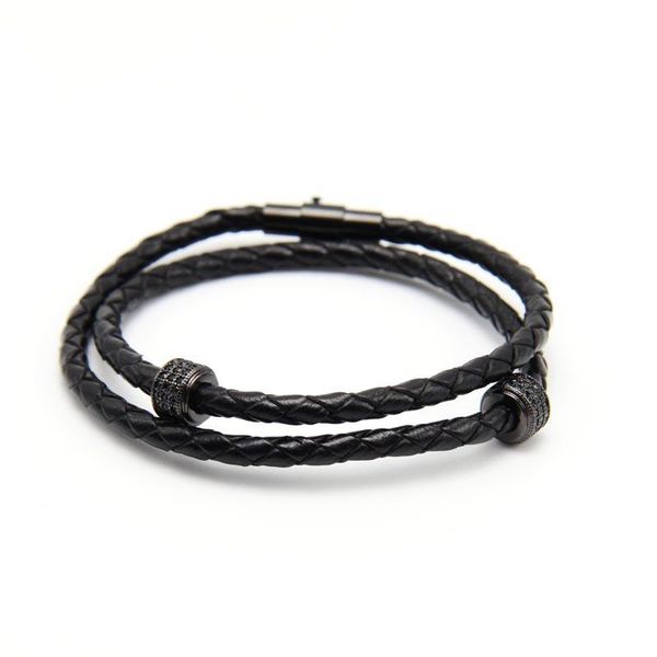 link, chain kioozol stainless steel bracelet for men 2 layers weave leather hand homme hip hop punk jewelry 027 ko8, Black
link, chain kioozol stainless steel bracelet for men 2 layers weave leather hand homme hip hop punk jewelry 027 ko8, Black