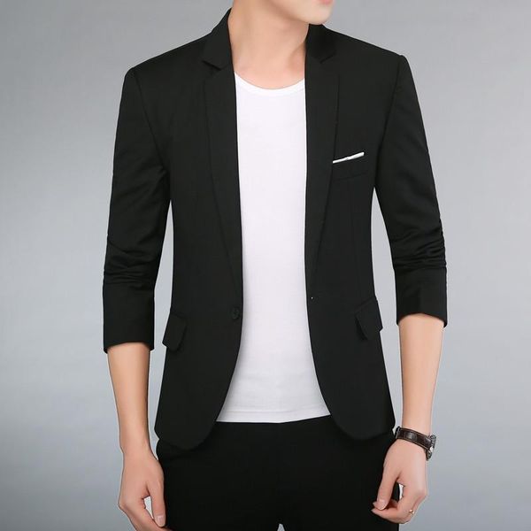 men's small suit korean version slim jacket handsome casual lattice single fashion spring and autumn clot suits & blazers, White;black
men's small suit korean version slim jacket handsome casual lattice single fashion spring and autumn clot suits & blazers, White;black