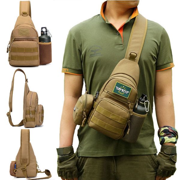 military tactical sling bag men outdoor hiking camping shoulder army hunting fishing bottle pack chest molle backpack
military tactical sling bag men outdoor hiking camping shoulder army hunting fishing bottle pack chest molle backpack