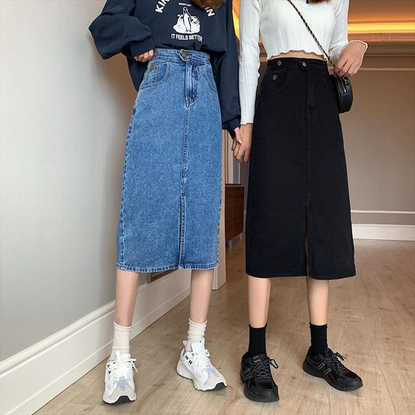 blue black denim casual women skirt streetwear high waist saia jeans feminina bodycon wrap pencil autumn split long
blue black denim casual women skirt streetwear high waist saia jeans feminina bodycon wrap pencil autumn split long