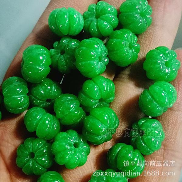 other 5pc natural emerald jades stone pumpkin bead for jewelry making diy bracelet necklace green jadeite beads accessories jewellery
other 5pc natural emerald jades stone pumpkin bead for jewelry making diy bracelet necklace green jadeite beads accessories jewellery