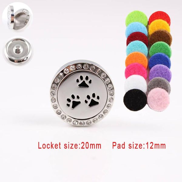 charm bracelets dog cat paws 18mm stainless steel essential oil diffuser locket snap button fit diy jewelry wholesale, Golden;silver
charm bracelets dog cat paws 18mm stainless steel essential oil diffuser locket snap button fit diy jewelry wholesale, Golden;silver