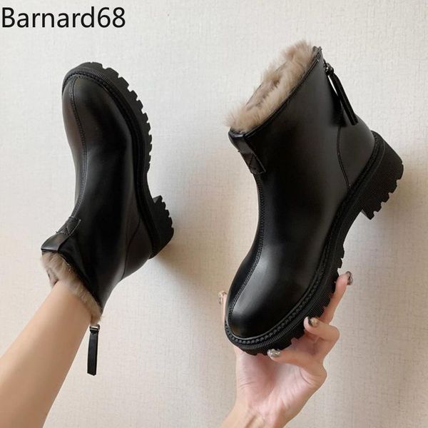 boots winter plus cashmere warm short women thick bottom heighten shoes women's fashion zipper ankle female basic, Black
boots winter plus cashmere warm short women thick bottom heighten shoes women's fashion zipper ankle female basic, Black