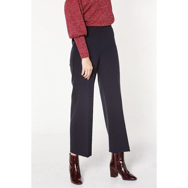 women's pants & capris elastic waist, Black;white