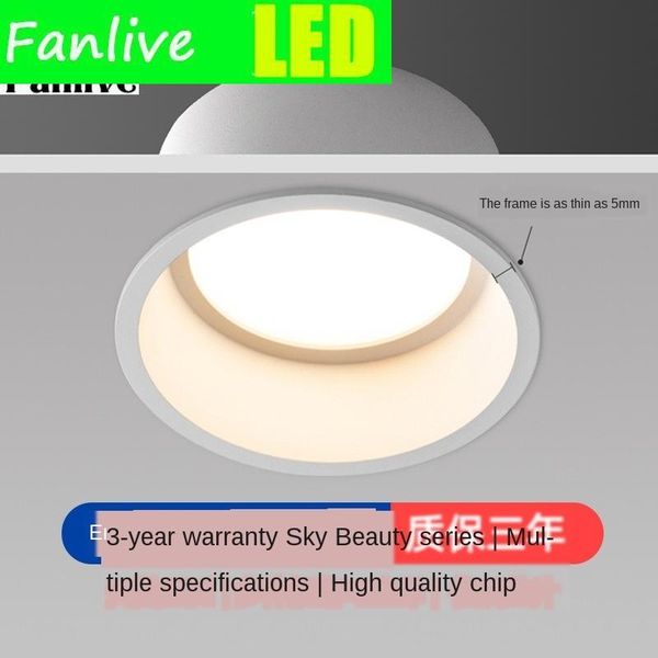spotlights 10pcs embedded household led lamp narrow frame 7.5 hole ultra-thin downlight living room ceiling spotlight
spotlights 10pcs embedded household led lamp narrow frame 7.5 hole ultra-thin downlight living room ceiling spotlight