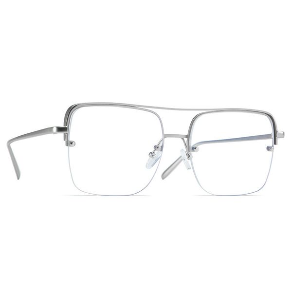 316 four character brother same half frame double beam flat lens usa new plain anti blue light goggles fashion sun glass oe1d, White;black
316 four character brother same half frame double beam flat lens usa new plain anti blue light goggles fashion sun glass oe1d, White;black