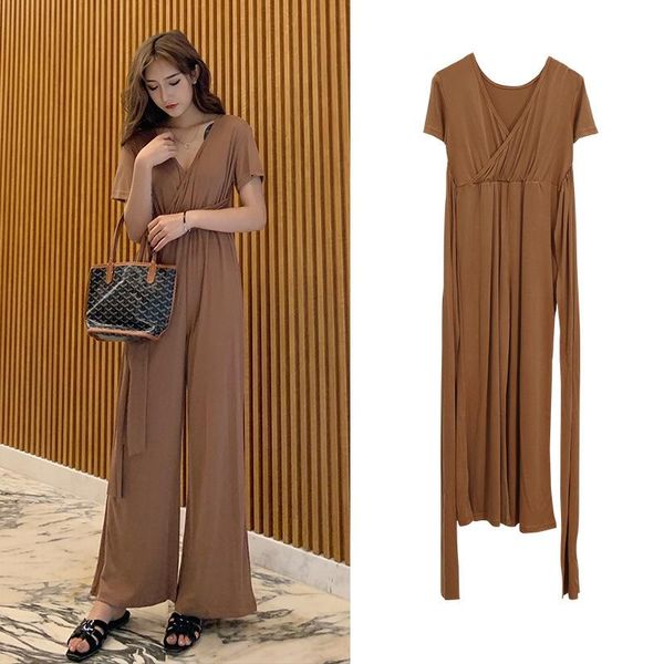 women's pants & capris full blue v-neck copper ammonia short-sleeved slim jumpsuit european and american style simple, Black;white
women's pants & capris full blue v-neck copper ammonia short-sleeved slim jumpsuit european and american style simple, Black;white