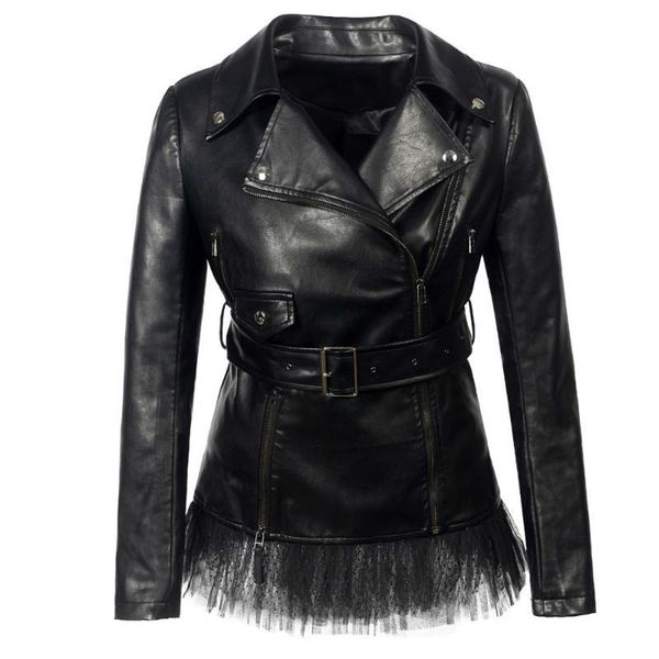 women's jackets rosetic gothic leather pu women lace faux winter autumn motorcycle black coat outerwear warm p1bq, Black;brown
women's jackets rosetic gothic leather pu women lace faux winter autumn motorcycle black coat outerwear warm p1bq, Black;brown