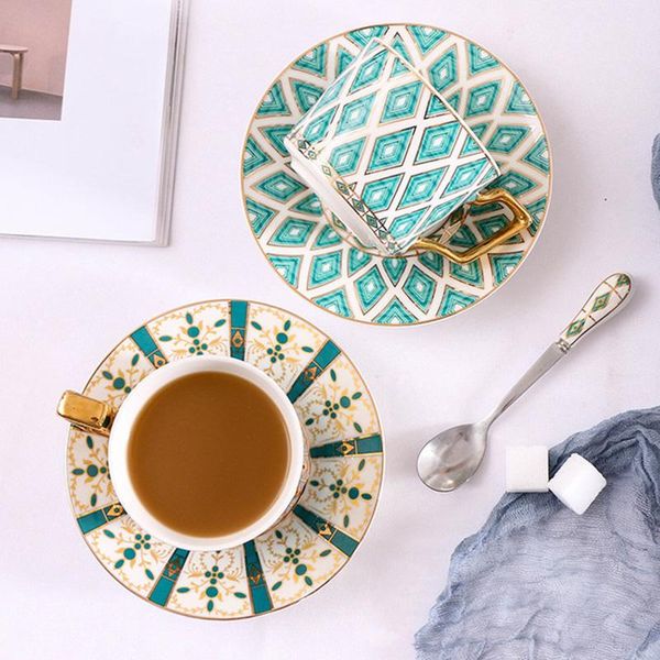 cups & saucers nordic style bone china coffee cup saucer spoon set 200ml british cafe porcelain tea advanced ceramic teacup
cups & saucers nordic style bone china coffee cup saucer spoon set 200ml british cafe porcelain tea advanced ceramic teacup