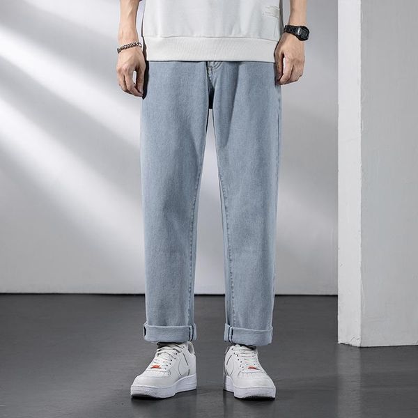 men's jeans 2021 autumn stretch wide-leg youth hip-hop style streetwear trendy loose denim trousers male classic brand pants, Blue
men's jeans 2021 autumn stretch wide-leg youth hip-hop style streetwear trendy loose denim trousers male classic brand pants, Blue