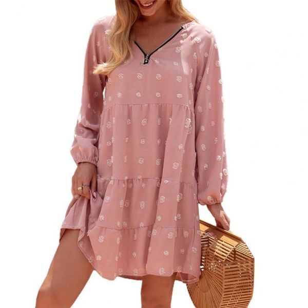 casual dresses women dress jacquard v neck long sleeve solid color cake party, Black;gray
casual dresses women dress jacquard v neck long sleeve solid color cake party, Black;gray