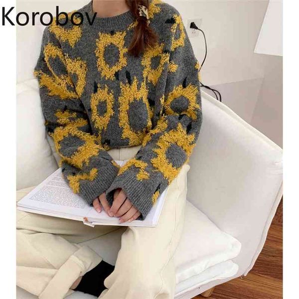 korobov new arrival women sweaters vintage flower embroidery o neck female pullovers korean elegant sueter mujer 210430, White;black
korobov new arrival women sweaters vintage flower embroidery o neck female pullovers korean elegant sueter mujer 210430, White;black
