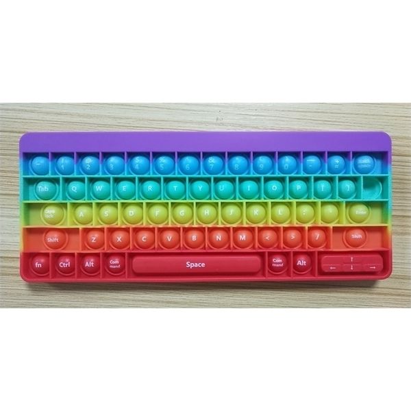 new keyboard deratization pioneer silicone bubble decompression toy push pop it
new keyboard deratization pioneer silicone bubble decompression toy push pop it