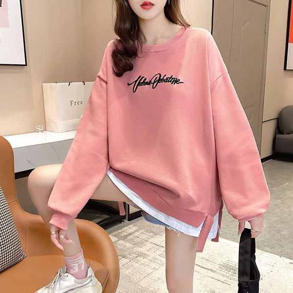 women's hoodies & sweatshirts 2021 oversized letter print women round neck long sleeve pullover hoodie streetwear, Black
women's hoodies & sweatshirts 2021 oversized letter print women round neck long sleeve pullover hoodie streetwear, Black