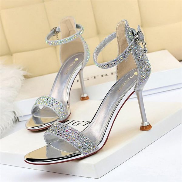 dress shoes bigtree bling rhinestone sandal fashion wedding women sandals crystal sexythin high heels buckle strap gladiator sandalias, Black
dress shoes bigtree bling rhinestone sandal fashion wedding women sandals crystal sexythin high heels buckle strap gladiator sandalias, Black