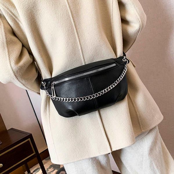 women waist bag fashion chain shoulder leather pack chest multifunction purse phone bags
women waist bag fashion chain shoulder leather pack chest multifunction purse phone bags