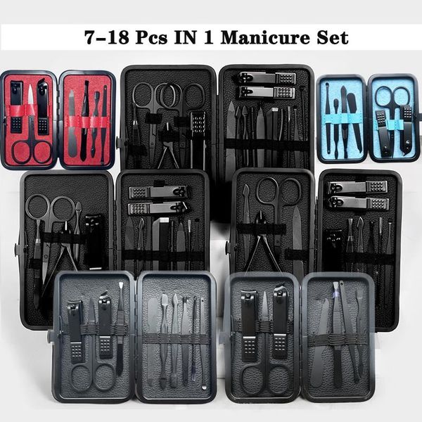 nail art kits 7-18 pcs clippers set professional manicure pedicure scissors kit cutter cuticle nipper care tools
nail art kits 7-18 pcs clippers set professional manicure pedicure scissors kit cutter cuticle nipper care tools