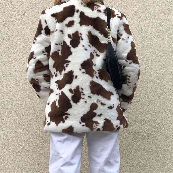 women's jackets coats autumn and winter special suit collar leopard print warm fur loose casual coat for women g2c5, Black;brown
women's jackets coats autumn and winter special suit collar leopard print warm fur loose casual coat for women g2c5, Black;brown