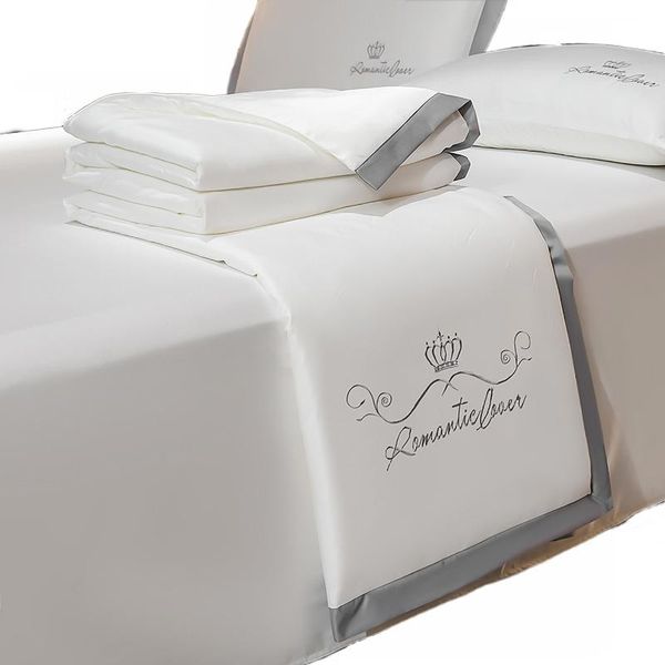 bedding sets summer cool quilt, washed silk air conditioner, thin ice single, white european style
bedding sets summer cool quilt, washed silk air conditioner, thin ice single, white european style