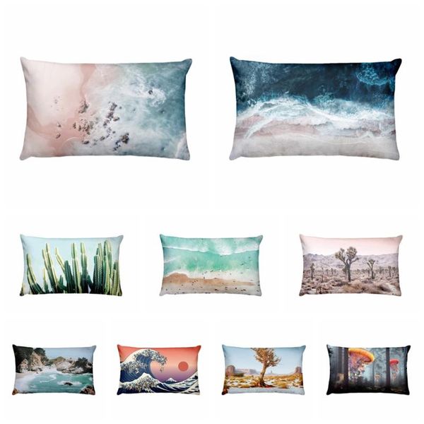 cushion/decorative pillow home decoration tropical landscape thin linen waist pillowcase almofadas decorativas para sofa throw 50*30cm
cushion/decorative pillow home decoration tropical landscape thin linen waist pillowcase almofadas decorativas para sofa throw 50*30cm