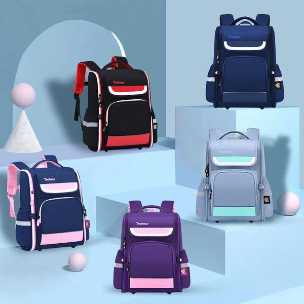 school bags the korean version of children's bag primary boys ridge girl light reduction burden
school bags the korean version of children's bag primary boys ridge girl light reduction burden