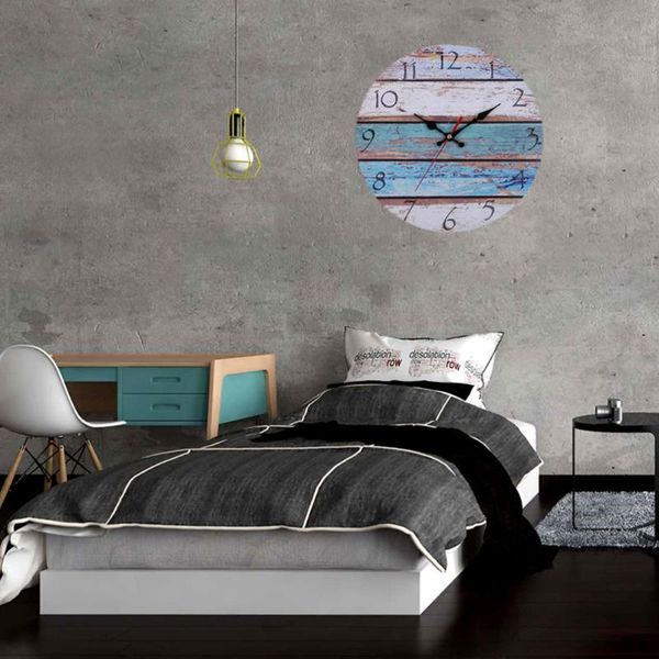 wall clocks pastoral round shape clock retro household bedroom living room decor hanging bar decoration without battery
wall clocks pastoral round shape clock retro household bedroom living room decor hanging bar decoration without battery