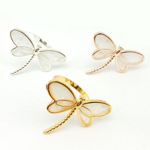napkin rings 12pcs el supplies western restaurant rose gold dragonfly buckle metal ring
napkin rings 12pcs el supplies western restaurant rose gold dragonfly buckle metal ring