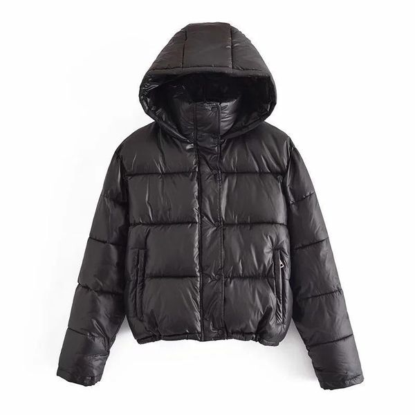 women's down & parkas european station clothing autumn and winter hooded cotton padded clothes blogger street fashion zipper win, Black
women's down & parkas european station clothing autumn and winter hooded cotton padded clothes blogger street fashion zipper win, Black