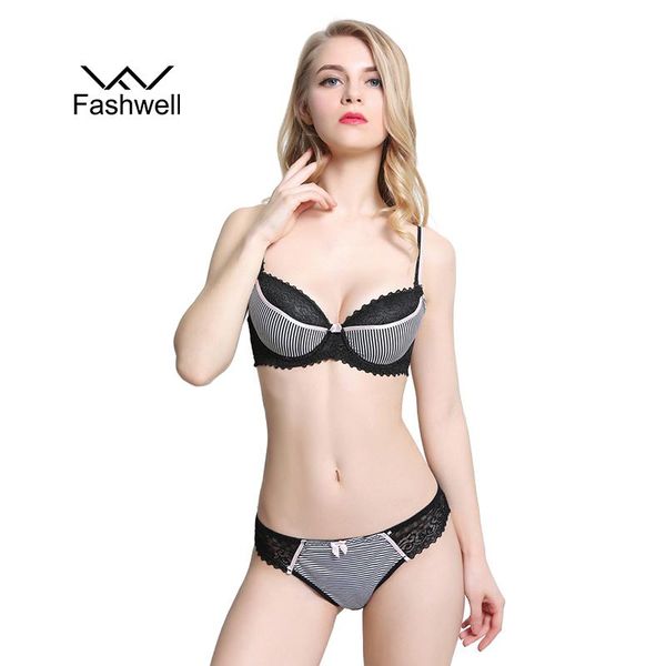 bras sets fashwell embroidery floral women bra brief luxury lace push up set underwear, Red;black
bras sets fashwell embroidery floral women bra brief luxury lace push up set underwear, Red;black