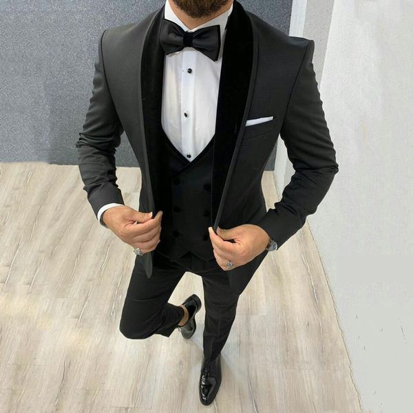 men's suits & blazers arrival groomsmen shawl lapel groom tuxedos black men wedding man 3 pieces blazer ( jacket + pants tie vest, White;black
men's suits & blazers arrival groomsmen shawl lapel groom tuxedos black men wedding man 3 pieces blazer ( jacket + pants tie vest, White;black