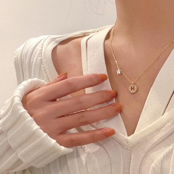 pendant necklaces design feeling necklace female fashion luxury collarbone han edition ins inlay zircon jewelry, Silver
pendant necklaces design feeling necklace female fashion luxury collarbone han edition ins inlay zircon jewelry, Silver