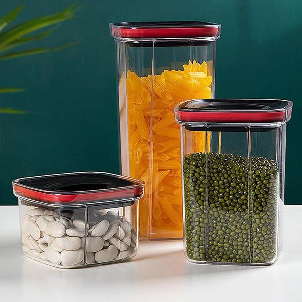 storage bottles & jars clear box with sealed lid large plastic leak-proof food bins tank refrigerator grains organizer lbe
storage bottles & jars clear box with sealed lid large plastic leak-proof food bins tank refrigerator grains organizer lbe