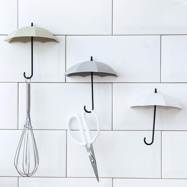 3pcs/lot umbrella shaped towel hanger hook viscose nailless home decorative wall hooks kitchen bathroom bedroom accessories & rails
3pcs/lot umbrella shaped towel hanger hook viscose nailless home decorative wall hooks kitchen bathroom bedroom accessories & rails