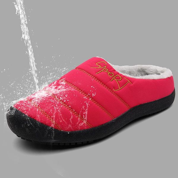 fashion women slippers warm plush cotton anti slip shoes casual winter plus size 35-46, Black
fashion women slippers warm plush cotton anti slip shoes casual winter plus size 35-46, Black