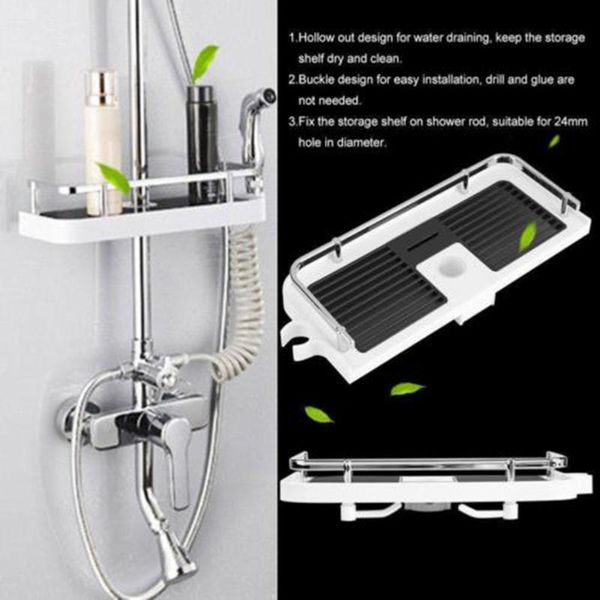 bathroom storage & organization practical pole shower rack holder largre washing shampoo caddy organiser tray
bathroom storage & organization practical pole shower rack holder largre washing shampoo caddy organiser tray