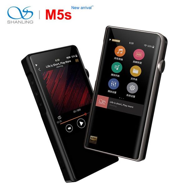 & mp4 players shanling m5s bluetooth portable hi-res music player mp3 dual ak4493eq 2.5mm balanced output support ldac/qualcomm aptx/aac wif
& mp4 players shanling m5s bluetooth portable hi-res music player mp3 dual ak4493eq 2.5mm balanced output support ldac/qualcomm aptx/aac wif